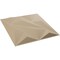 Ekena Millwork 19 5/8in. W x 19 5/8in. H Marquise EnduraWall Decorative 3D Wall Panel Covers 2.67 Sq. Ft. WP20X20MQGBE - alternate 6